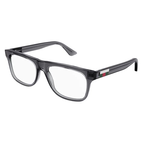 occhiale gucci gg1117|Gucci™ GG1117O Rectangle Eyeglasses .